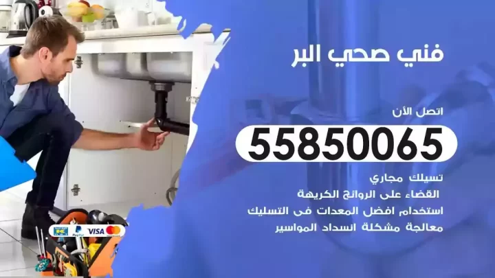 فني سباك صحي البر